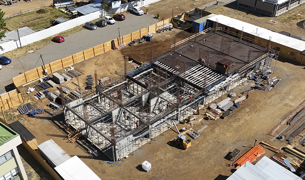 Construcción Laboratorio carrera Química y Farmacia